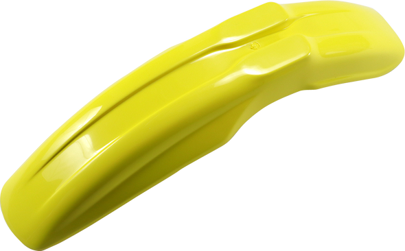 Ufo - PA01027-102 - Universal Supermoto Front Fender - Light Yellow