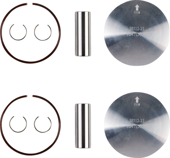 Wossner - K7047D050-2 - Piston Kit - 76.37 mm - Ski Doo | Lynx