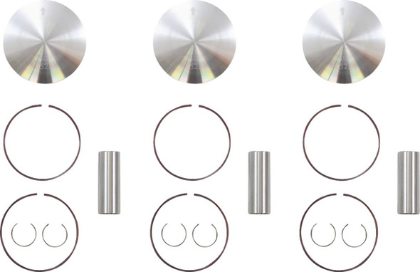 Wossner - K7052DA-3 - Piston Kit - 68.88 mm - Yamaha