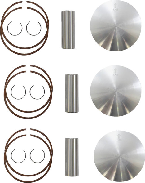 Wossner - K7026DA-3 - Piston Kit - 70.38 mm - Yamaha