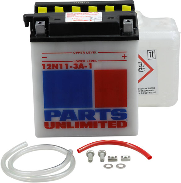Parts Unlimited - Battery - 12N11-3A-1