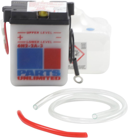 Parts Unlimited - Battery - 6N2-2A-3