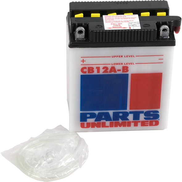 Parts Unlimited -  - Battery - YB12A-B