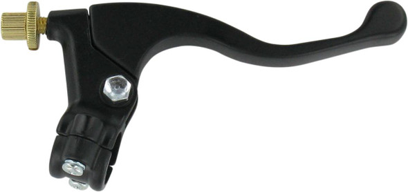Parts Unlimited - Shorty Style Power Lever Assembly - Right Hand - Honda - Black