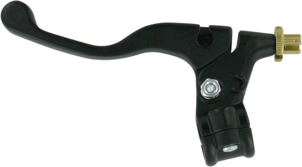 Parts Unlimited - Shorty Style Power Lever Assembly - Right Hand - Yamaha - Black