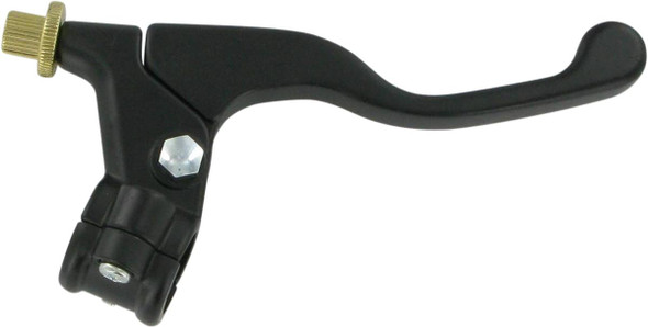 Parts Unlimited - Shorty Style Power Lever Assembly - Right Hand - Yamaha - Black
