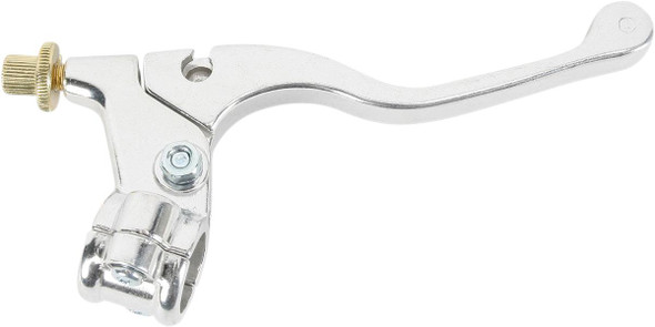 Parts Unlimited - Shorty Style Power Lever Assembly - Left Hand - Yamaha - Silver