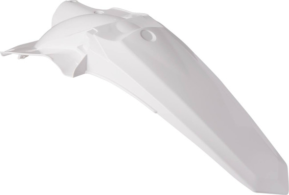 Polisport - 8579600002 - Fender - Rear - White - Yamaha - YZ '14-'18