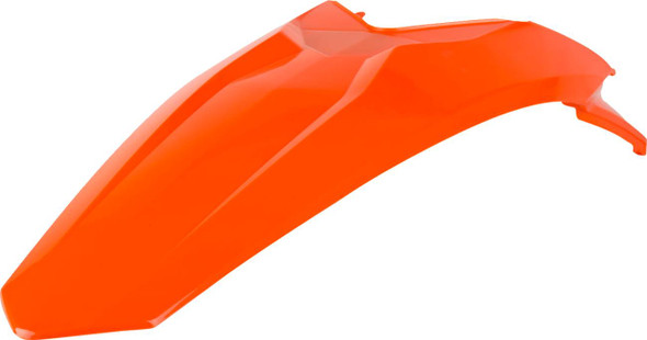 Polisport - 8579400001 - Fender - Rear - '13-'15 OEM Orange - KTM - SX '13-'17