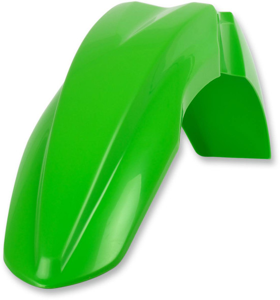 Polisport - 8573800001 - Front Fender - '05 OEM Green - Kawasaki - KX '13-'16