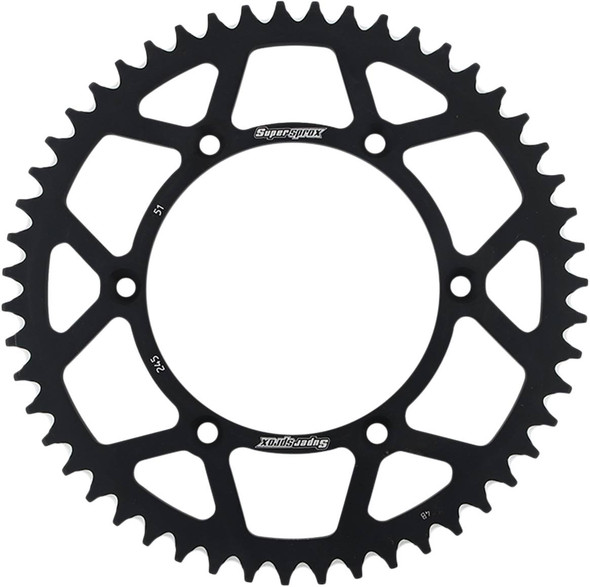 Supersprox - RAL-245-51-BLK - Rear Sprocket - Black - Yamaha - 51 Tooth
