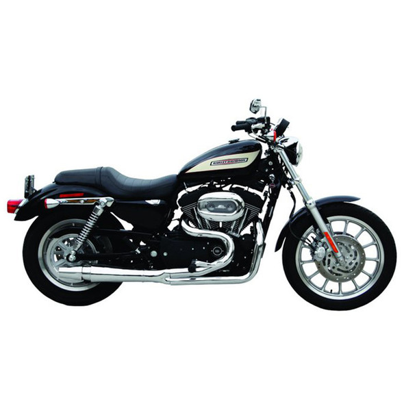 Thunderheader - Chrome Exhaust - fits '07-'13 Sportster Models w/ Forward or Center Controls