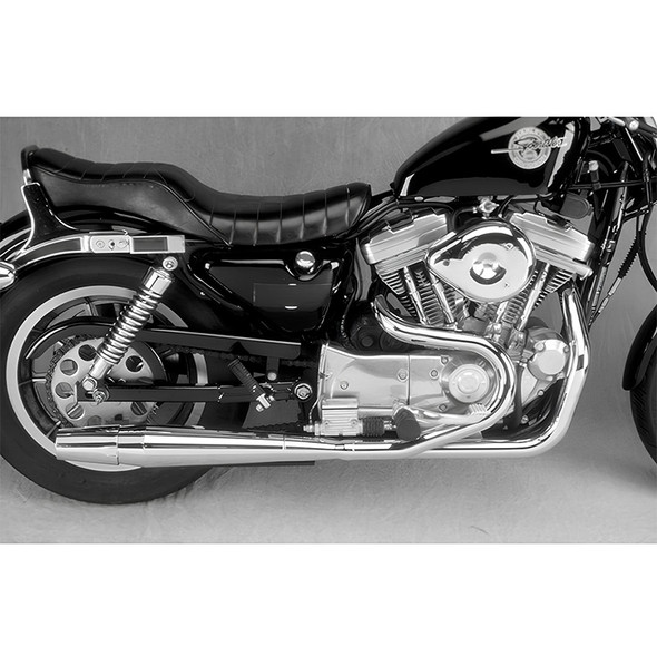 Thunderheader - Chrome EVO Style with Center Controls fits '86-'03 Sportster Models