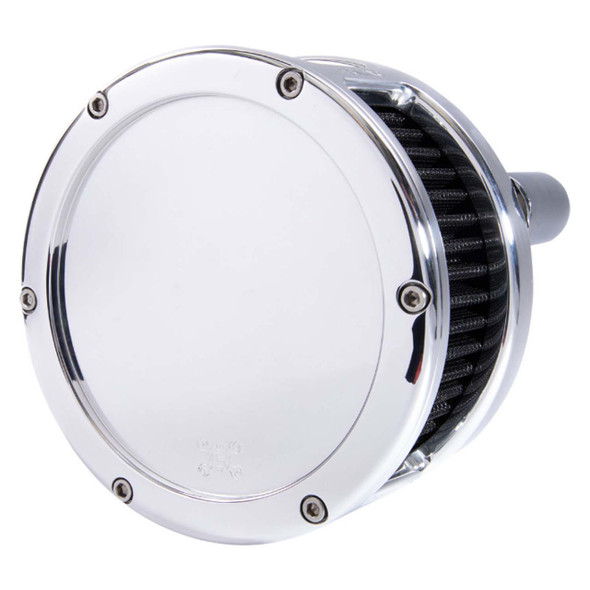 Feuling - Chrome/Black BA Series Air Cleaner Kit fits '17-'23 Touring and '18 & Up M8 Softail Models 