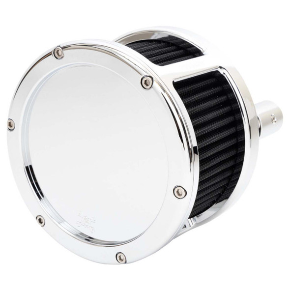 Feuling - Chrome/Black BA Race Series Air Cleaner Kit fits '17-'25 Touring (Except '23 FLHXSE/​FLTRXSE), '17-'25 H-D FL Trike, '18 & Up M8 Softail Models