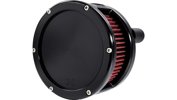  Feuling - Black/Red BA Series Air Cleaner Kit fits '17-'23 Touring and '18 & Up M8 Softail Models 