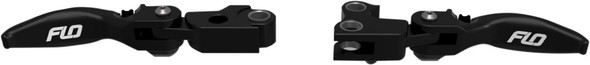 Flo Motorsports - Shorty MX Lever Set - Black fits '17-'20 Harley Touring (Hydraulic Clutch)