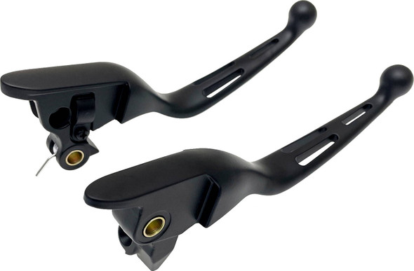 Harddrive - 053847 - 3 Slot Lever Set Black Flt `21-22 Cbl Clutch