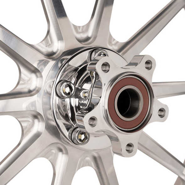 Slyfox - Machined Track Pro Rear/Single Disc Wheel fits '08-'23 Harley Touring W/ ABS - 18" X 5.5"