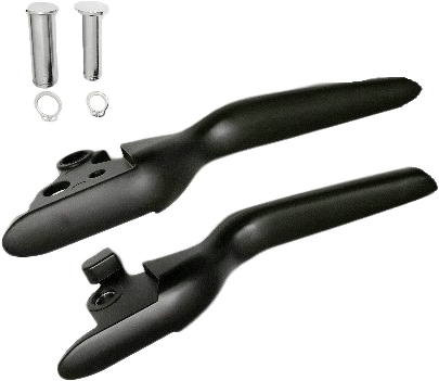 Harddrive - 053591 - Lsr Lever Set Black `18-Up Softail