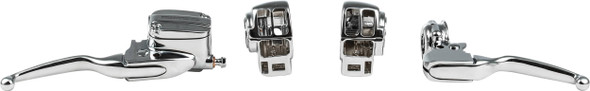 Harddrive - 53602 - Handlebar Control Kit Chr Cbl Clutch `08-16 Ultra