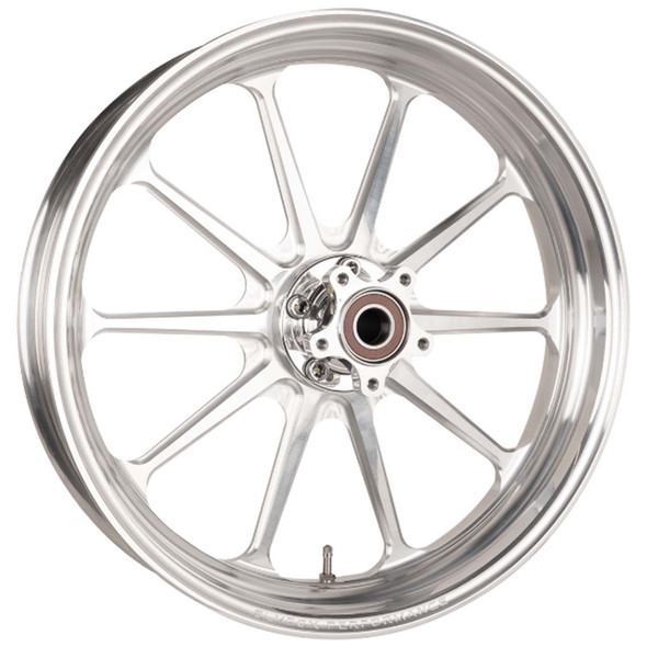 Slyfox - Machined Track Pro Rear/Single Disc Wheel fits '08-'23 Harley Touring W/O ABS - 17" X 3.5"