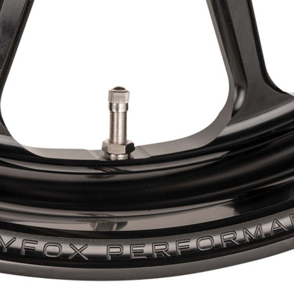 Slyfox - Black Track Pro Rear/Single Disc Wheel fits '08-'23 Harley Touring W/O ABS - 17" X 3.5"
