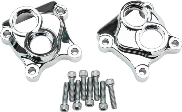 Harddrive - 68-321 - Twin Cam Tappet Cover Set Chrome