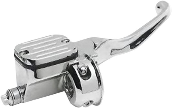 Drag Specialties - Cut Down Chrome Front Brake Master Cylinder - 5/8" Bore