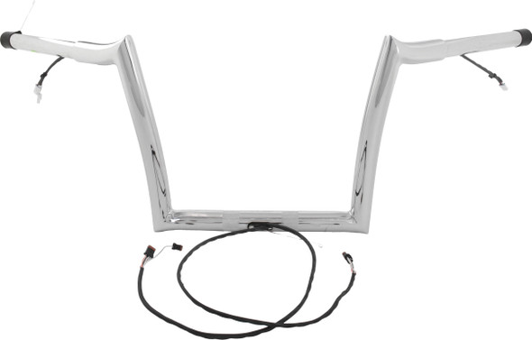Baggernation - OEMPW-15L-12 C - 12" Oem Monkey Bar Pre Wired Chrome `15-23 Fltr