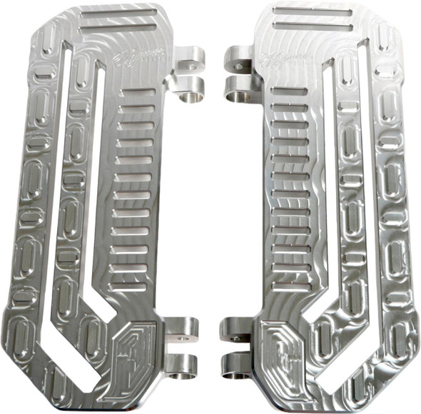 Hofmann Designs H/D Billet Floorboards - Raw fits '80-Up FLH Model