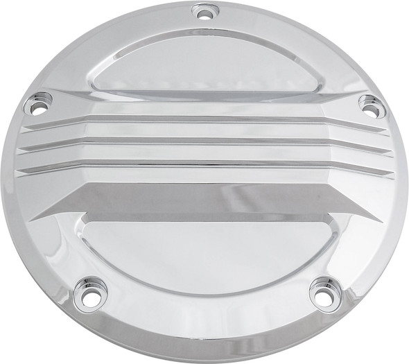Harddrive - B-38-1 - Custom Derby Cover Chrome Twin Cams 99-17