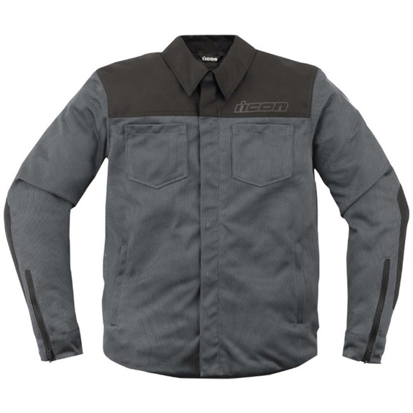 Icon Upstate Mesh CE Jacket Black