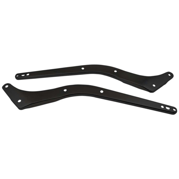 Drag Specialties - Gloss Black Stock-Style Rear Fender Struts fits '08-'17 Harley FLSTF/FXST Models Repl. OEM #59434-08