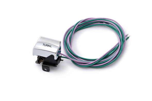 Harddrive - 85109 - Left Turn Signal Switch Assy Chrome 82-95