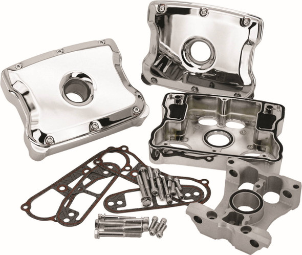 Harddrive - 037025 - Rocker Box Kit Evo 84-99 Chrome Pair