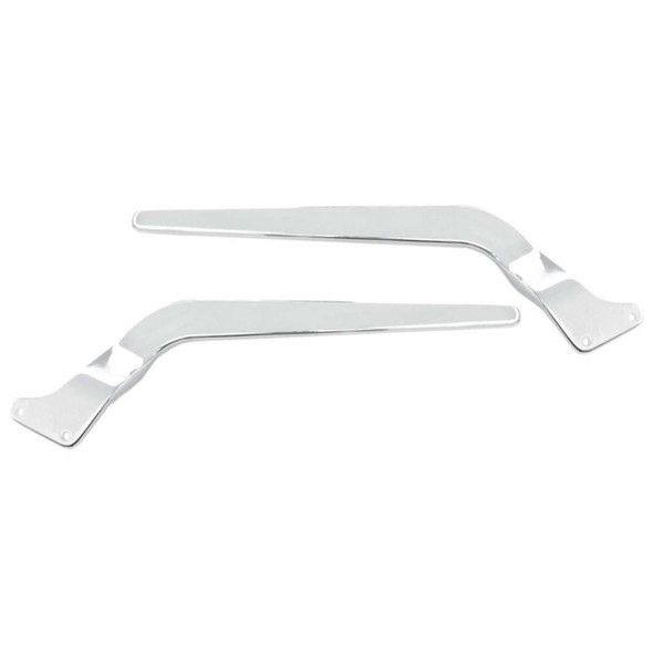 Drag Specialties - Chrome Smooth Custom Rear Fender Struts fits '00-'05 Harley FXST/FLST Models (Exc. FXSTD)