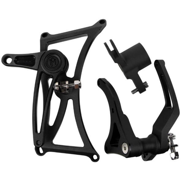  Performance Machine - Black Mid Controls fits '14-'16 Harley Touring Models 