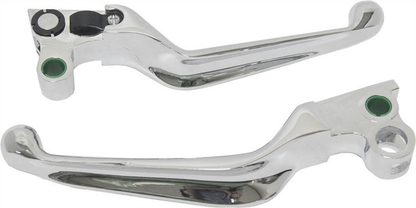 Harddrive - 20-228 - Wide Blade Lever Set Chrome 82-95