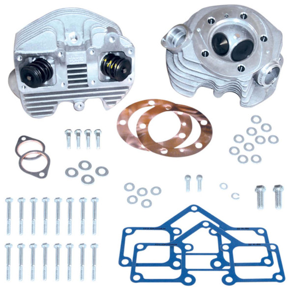  S&S Cycle - Super Stock™ '66-'78 Style Cylinder Head Kit for Stock Bore Cylinders W/ O-Ring Intake 