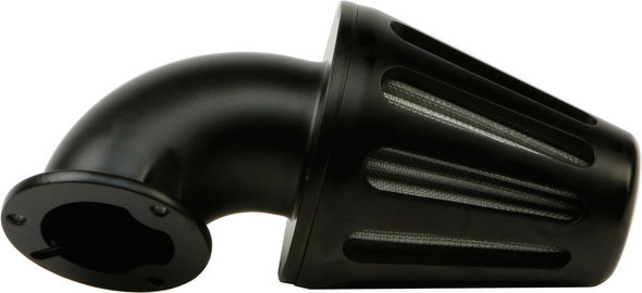 Harddrive - 120237 - Ram Air Filter Chopped Black 4.5"X10"