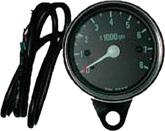 Harddrive - 21-6910 - Mini 8000 Rpm Tachometer Black Face