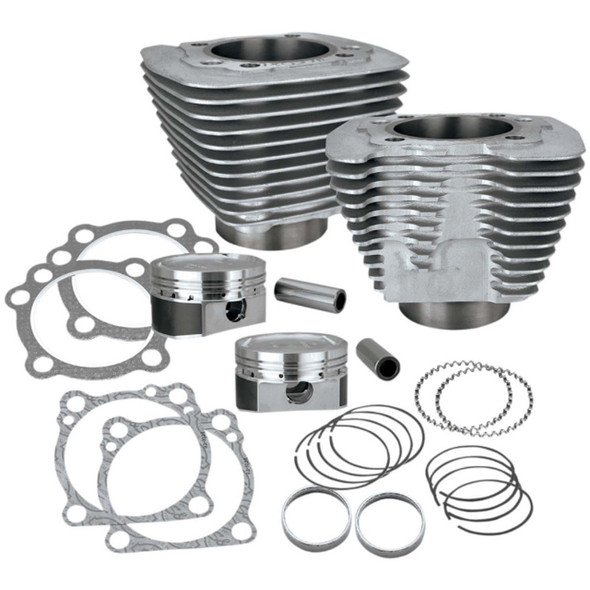 S&S Cycle - Silver XL883 to 1200 Conversion Kit fits '86-'20 XL 883 Models