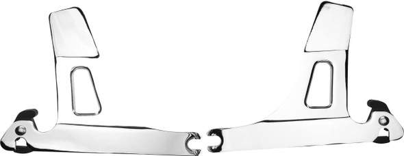 Harddrive - 086073 - Detachable Side Plates Chrome Dyna