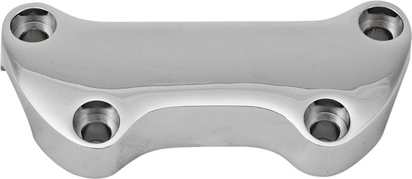 Harddrive - 20-180 - H-Bar Clamp Smooth W/O Skirt Chrome