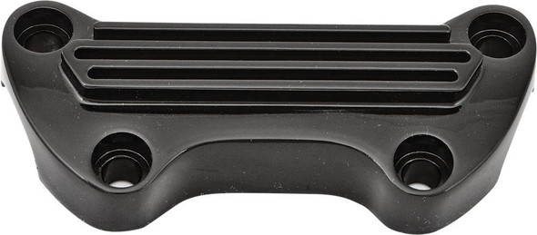 Harddrive - 04-534 - H-Bar Clamp Finned W/O Skirt Black