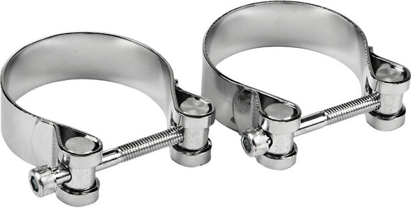 Harddrive - 14-0523 - Exhaust End Clamps 48-65 Panhead 54Mm