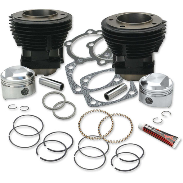 S&S Cycle - Stock Bore 80" Cylinder and Standard Compression Piston Kit fits '78-'84 Shovelhead Engines 