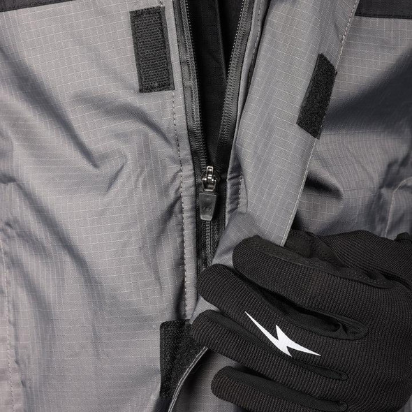 Thrashin Supply Co. - Waterproof Mission Windbreaker - Gray/Black