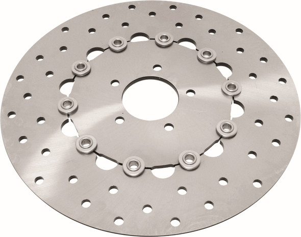 Harddrive - 11-077 - Ss Frnt Floating Rotor For Spoke Wheels Fxd 06-17